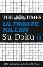 The Times Ultimate Killer Su Doku Book 14 : 200 of the Deadliest Su Doku Puzzles-9780008472689