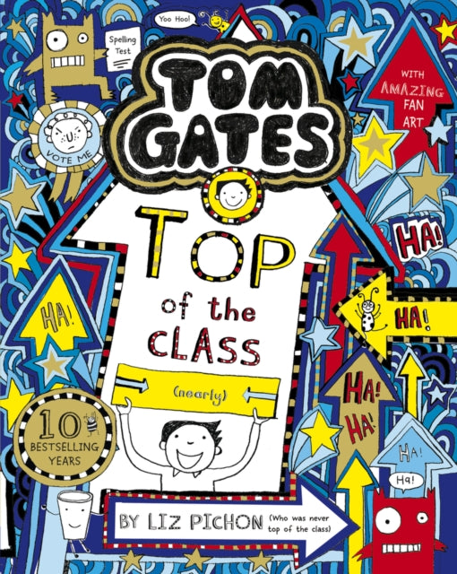 Tom Gates: Top of the Class (Nearly)-9781407193519