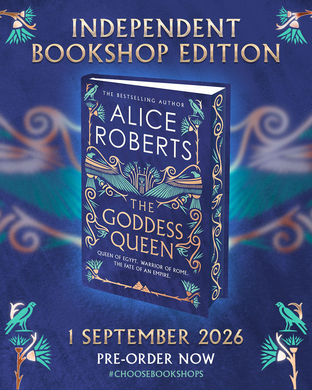 *PRE-ORDER* The Goddess Queen *SIGNED INDIE EXCLUSIVE*