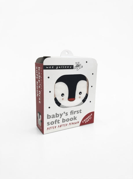 Pitter Patter Penguin (2020 Edition) : Baby's First Soft Book - Crinkly Feet!-9780711254060